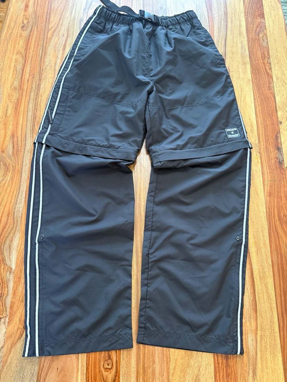 Old Navy Athletic Vintage Convertible Zip-Off Spray Track Pants